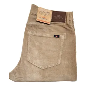Stretch Terry Corduroy 5-Pocket Pant Barley