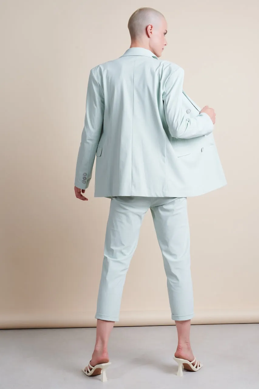 Sydney Blazer Technical Jersey | Aqua