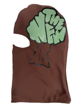 THE NEW ART (BROWN) BALACLAVA (REVERSIBLE) FACE MASK