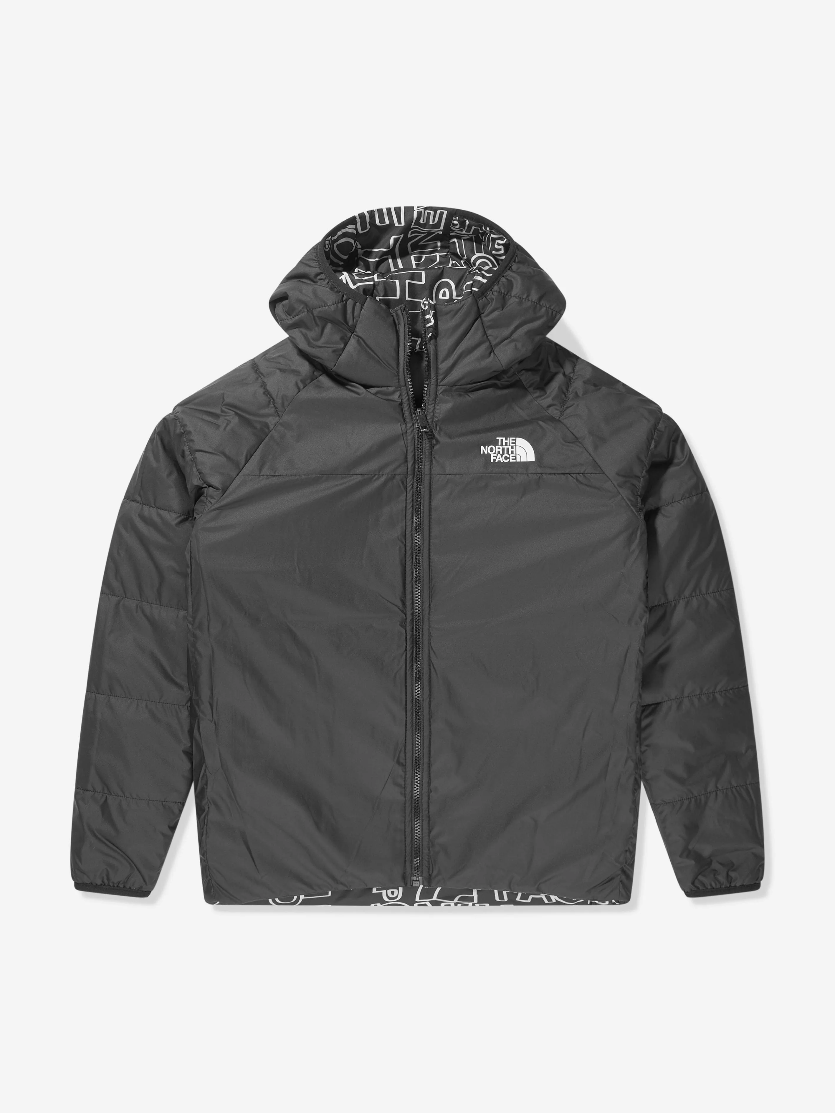 The North Face Boys Reversible Perrito Jacket in Black