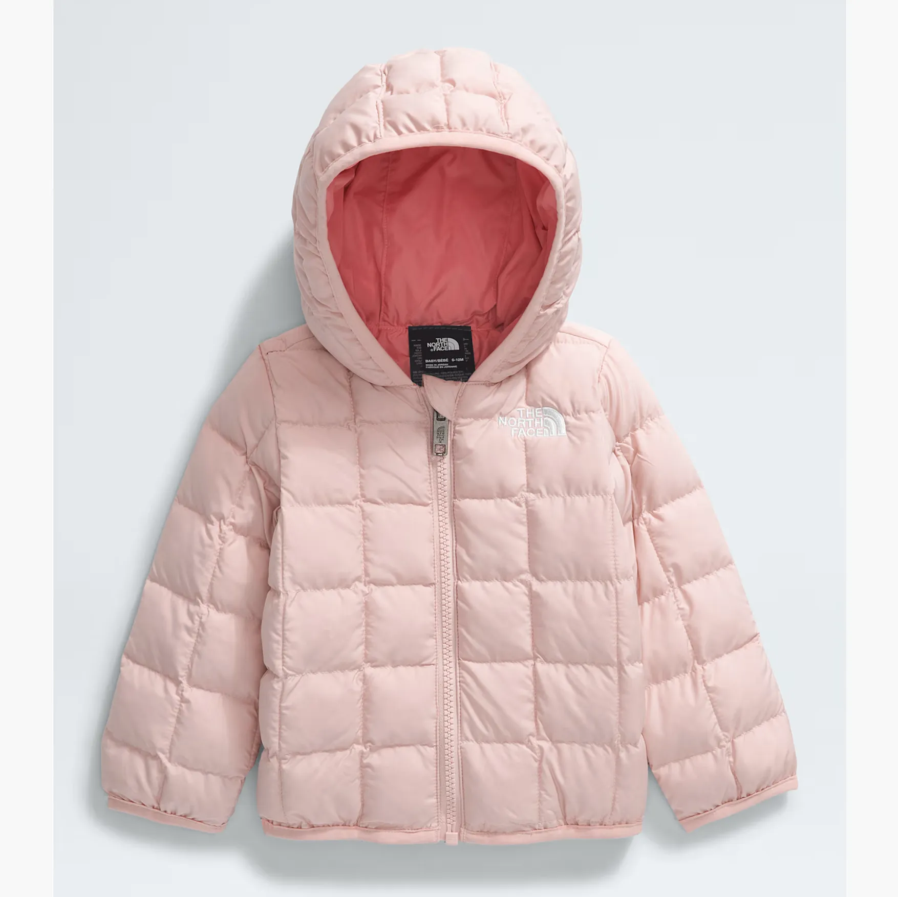 The North Face Pink Moss Reversible Thermoball Baby Jacket
