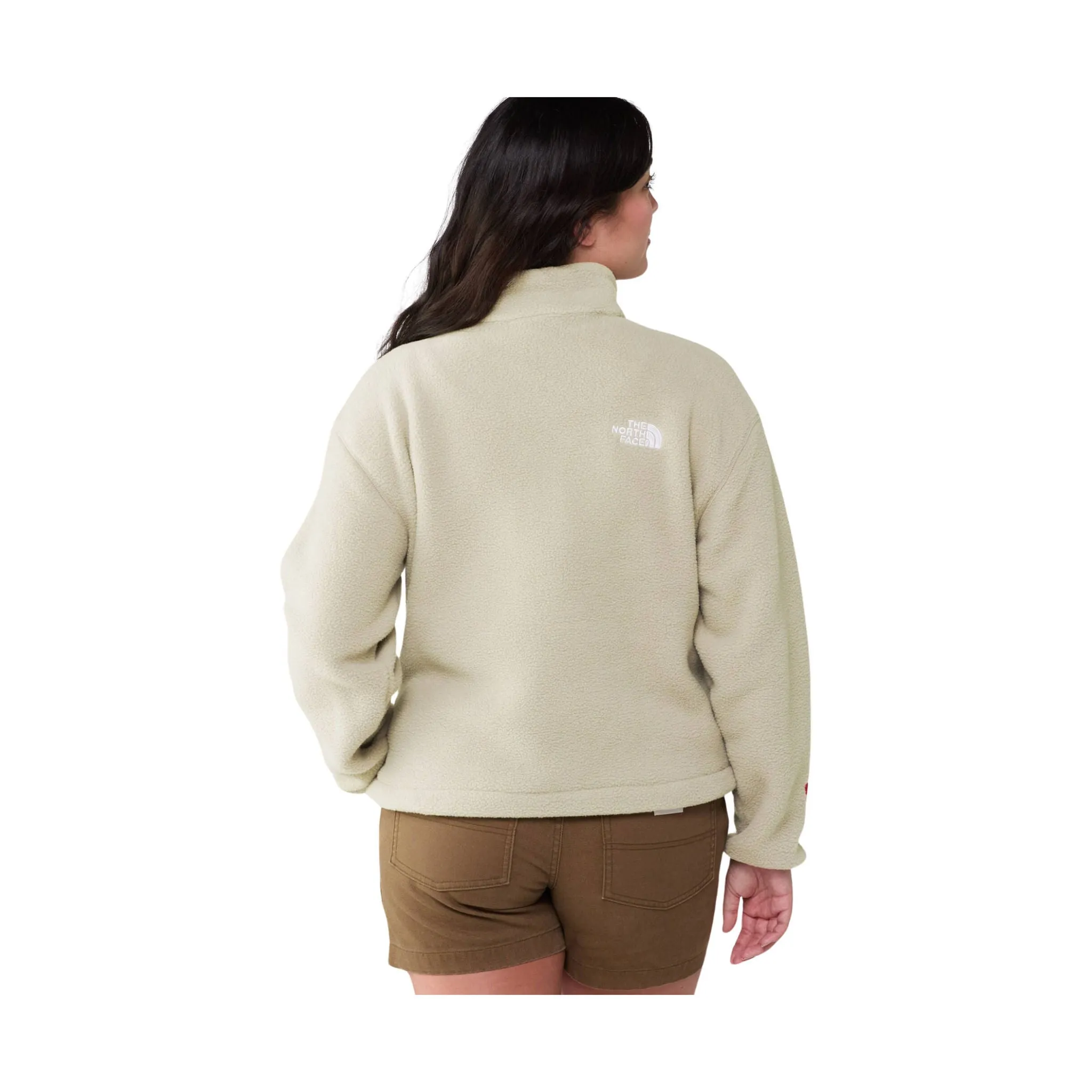 The North Face Women's Fleeski Full Zip Jacket - Clay Grey