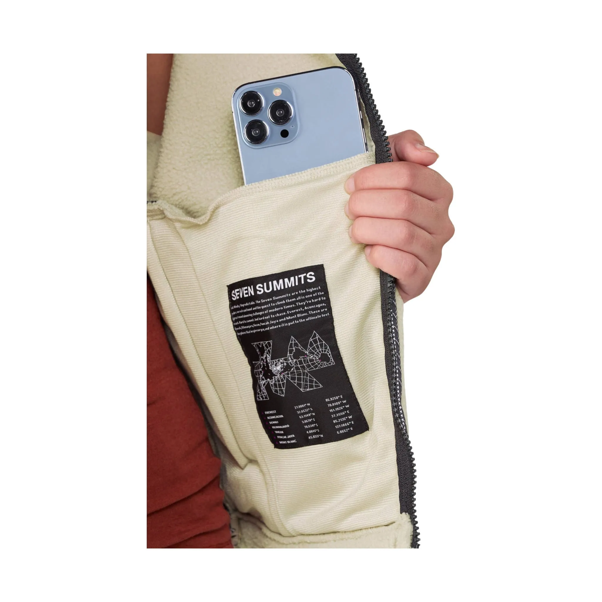 The North Face Women's Fleeski Full Zip Jacket - Clay Grey