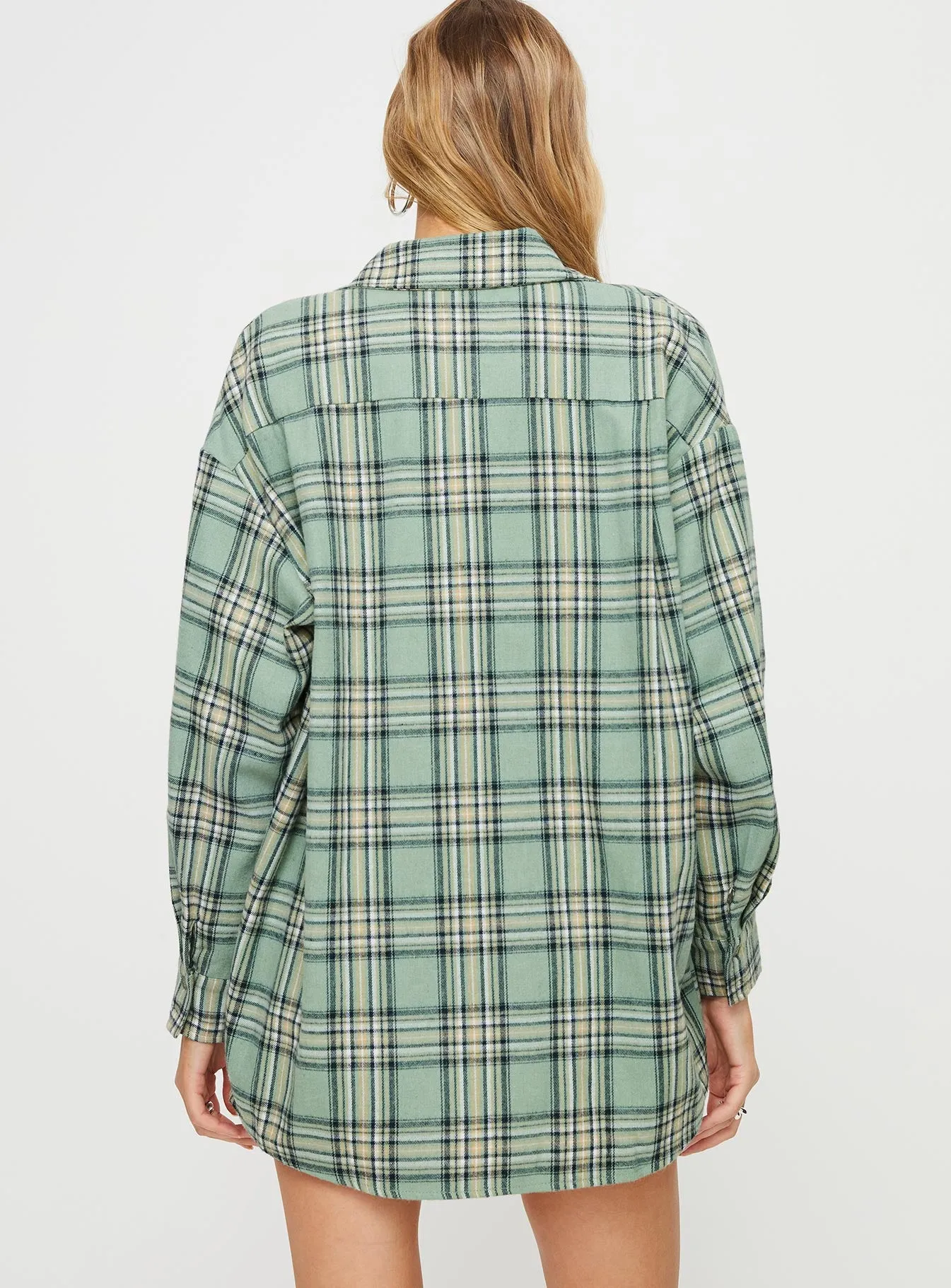 Tollen Shirt Dark Green Check