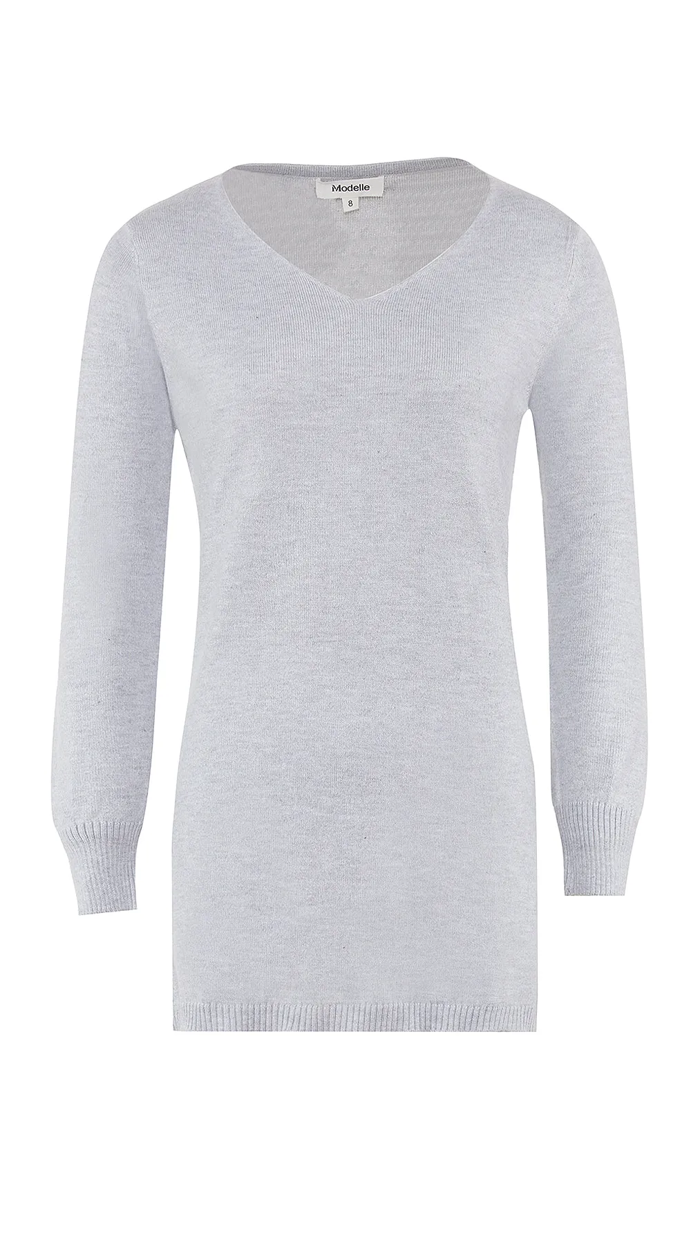 V Neck Knit Top