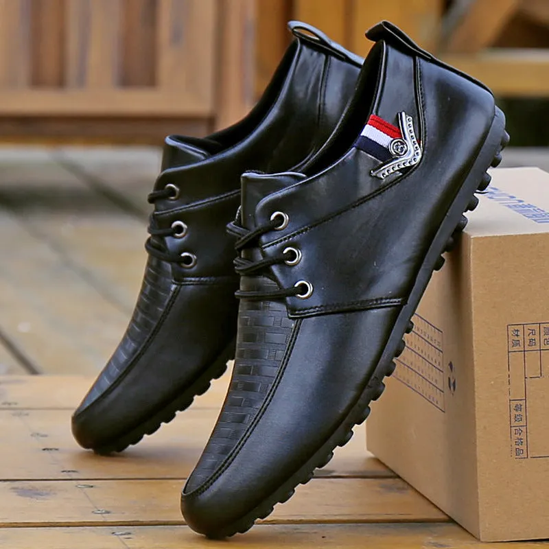 Village Leather Italian Driver Shoes