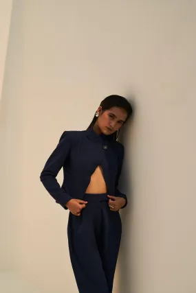 Wei Ban Collar Jacket Blazer