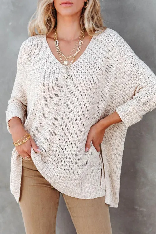 What You Love Long Sleeve Knit Sweater Top - 2 Colors