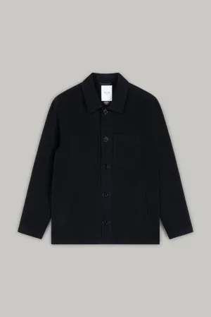 Wilkes Shacket - Navy Moleskin