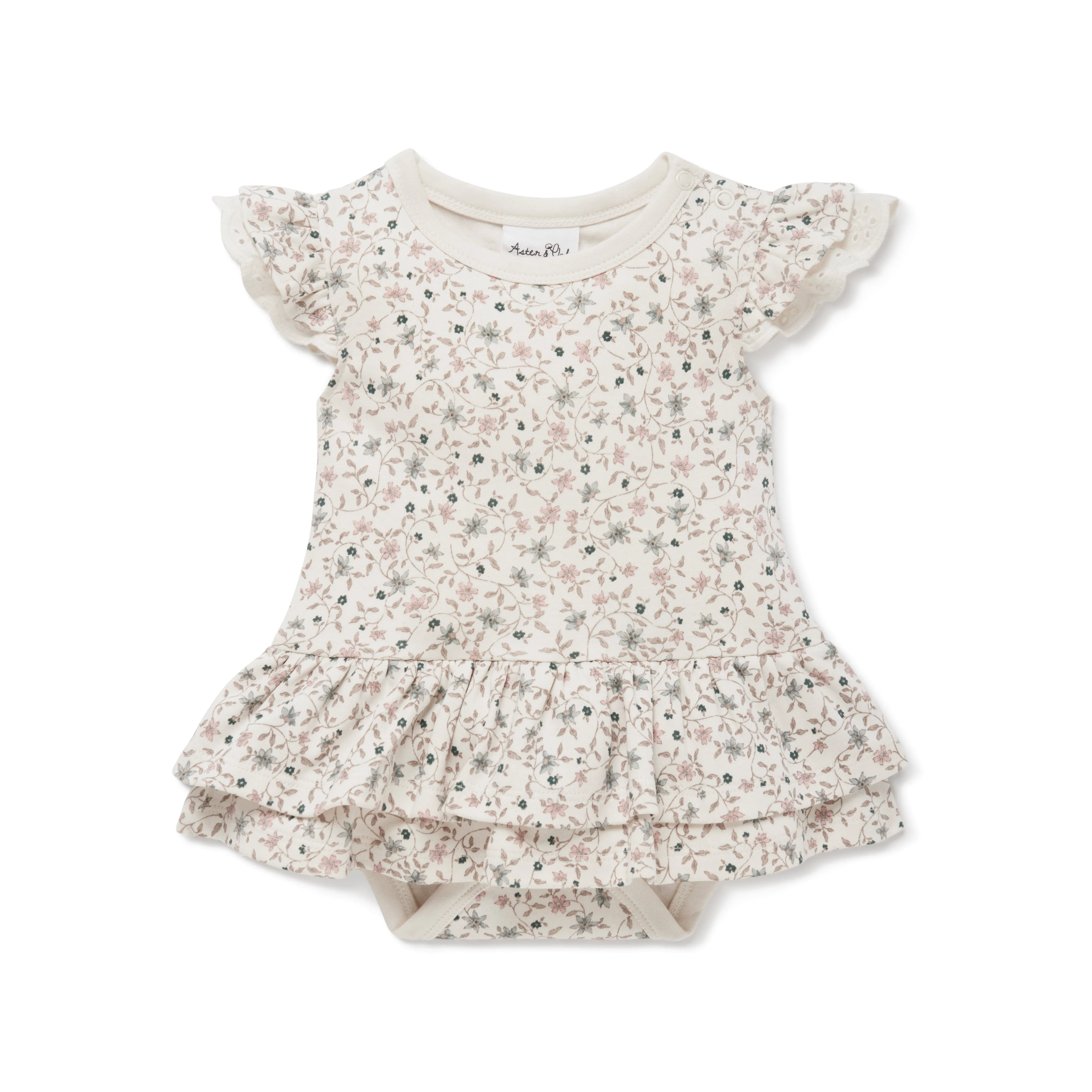 Winter Floral Dress