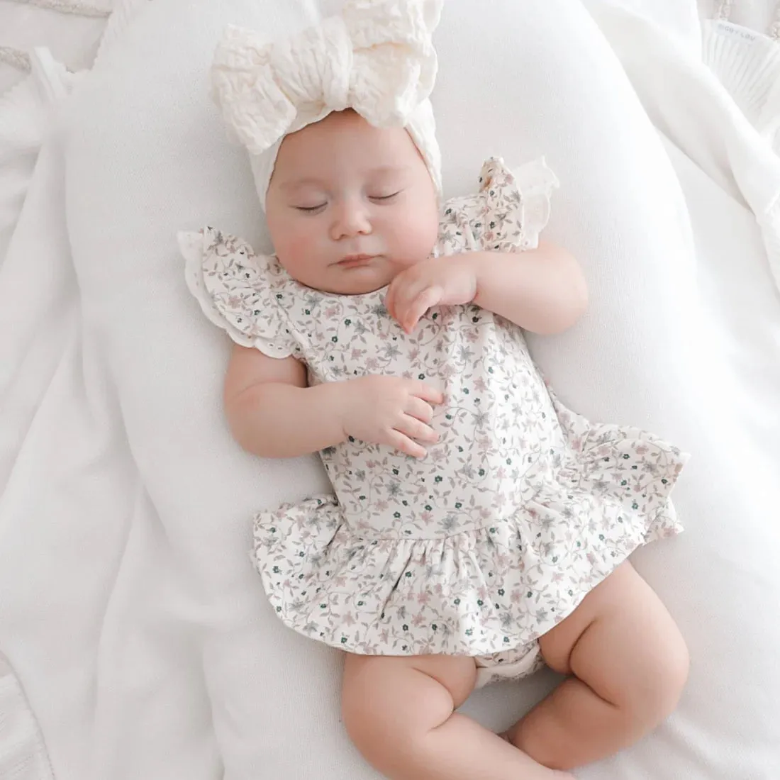 Winter Floral Dress