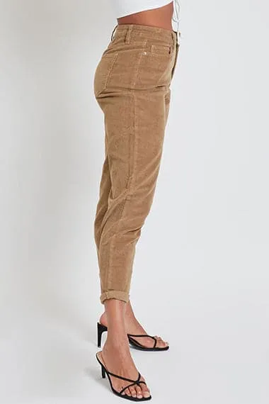 Women's  Corduroy Mom Fit Pants