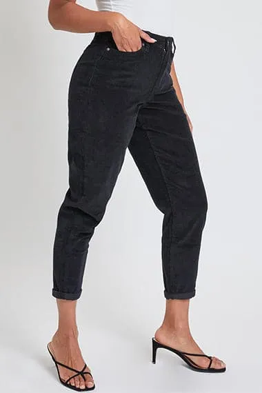 Women's  Corduroy Mom Fit Pants