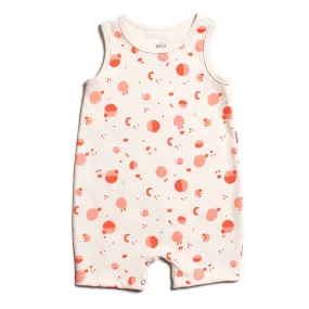 WWF Tank Romper Particles Coral