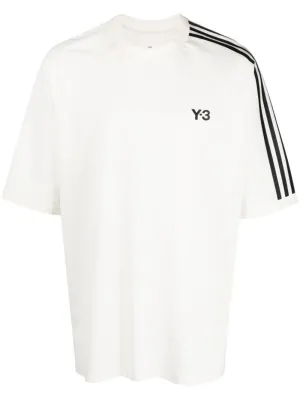 Y-3 T-shirts and Polos White