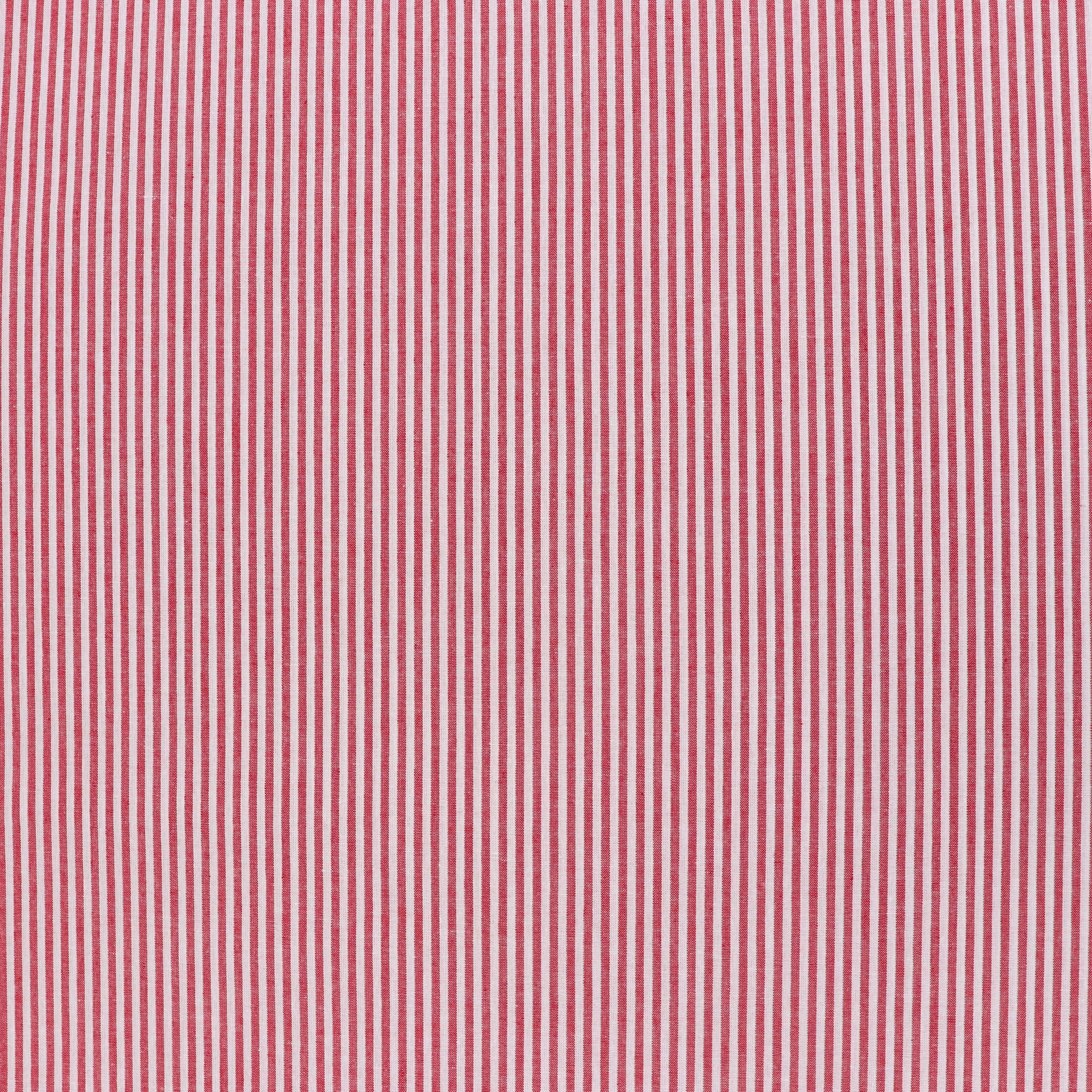 Yarn Dyed Cotton - Red Stripe