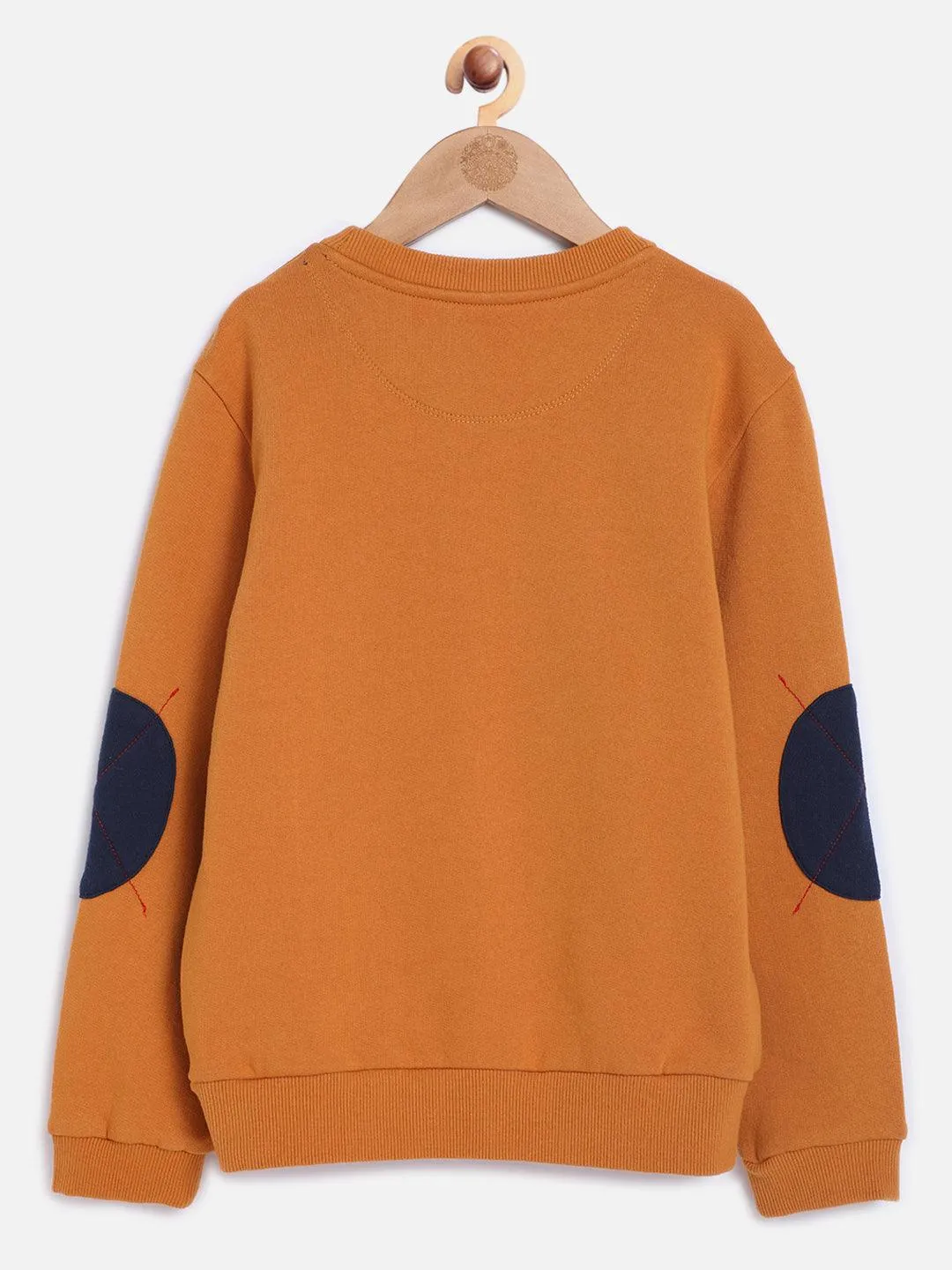 Yellow Solid Sweatshirt