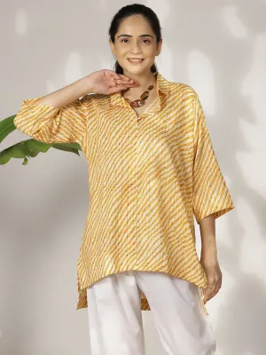 YellowStripes Cotton ShirtTop